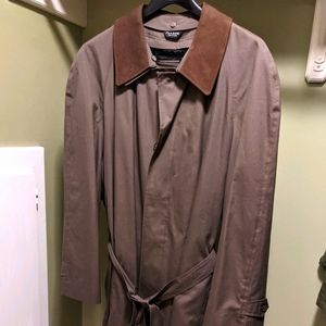 Men's trench coat, suit coat